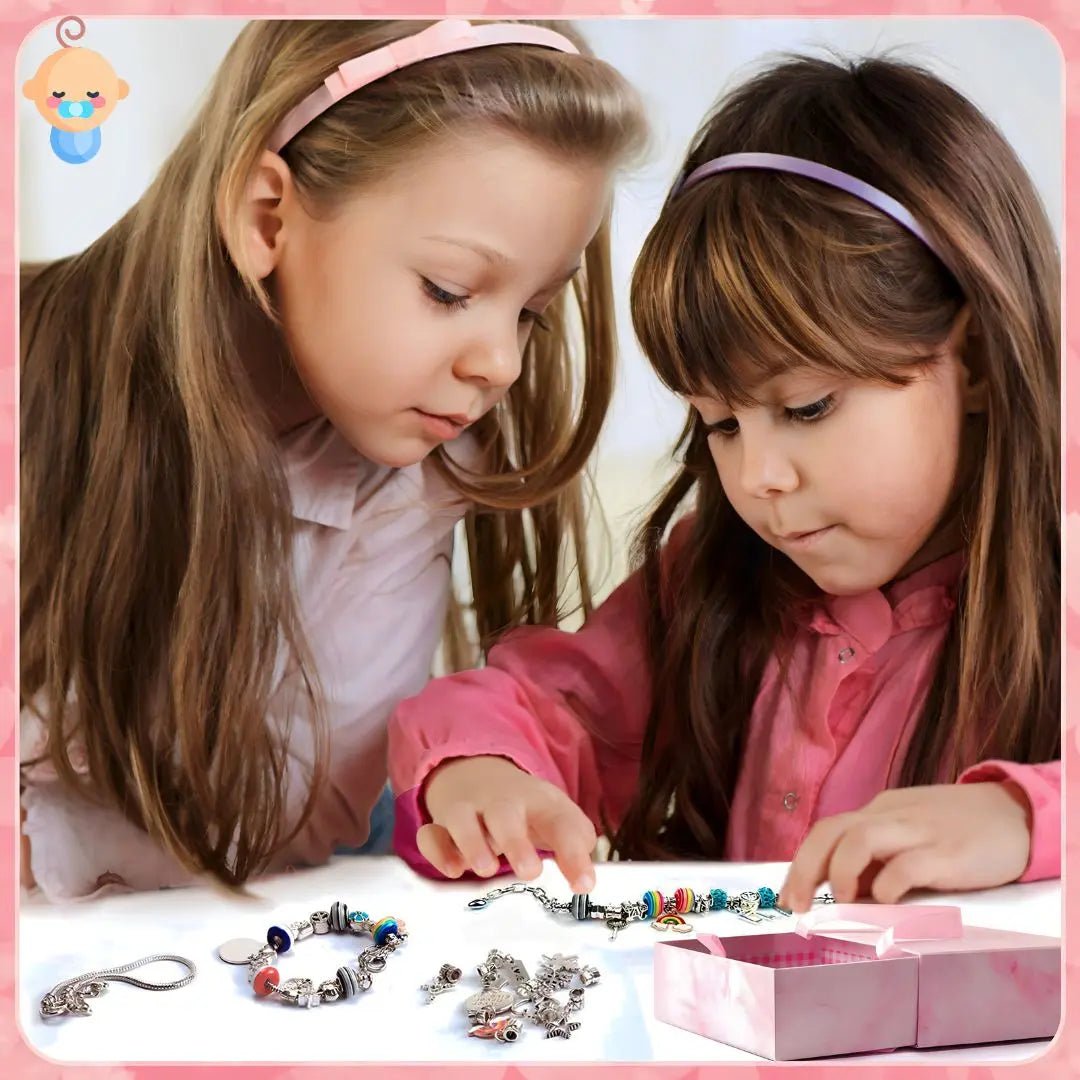 GLC™ - Kit de création de bijoux pour filles - giftlovecanada