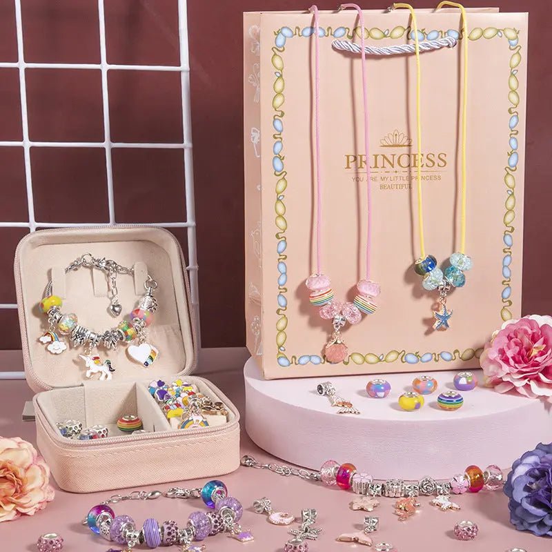 GLC™ - Kit de création de bijoux pour filles - giftlovecanada