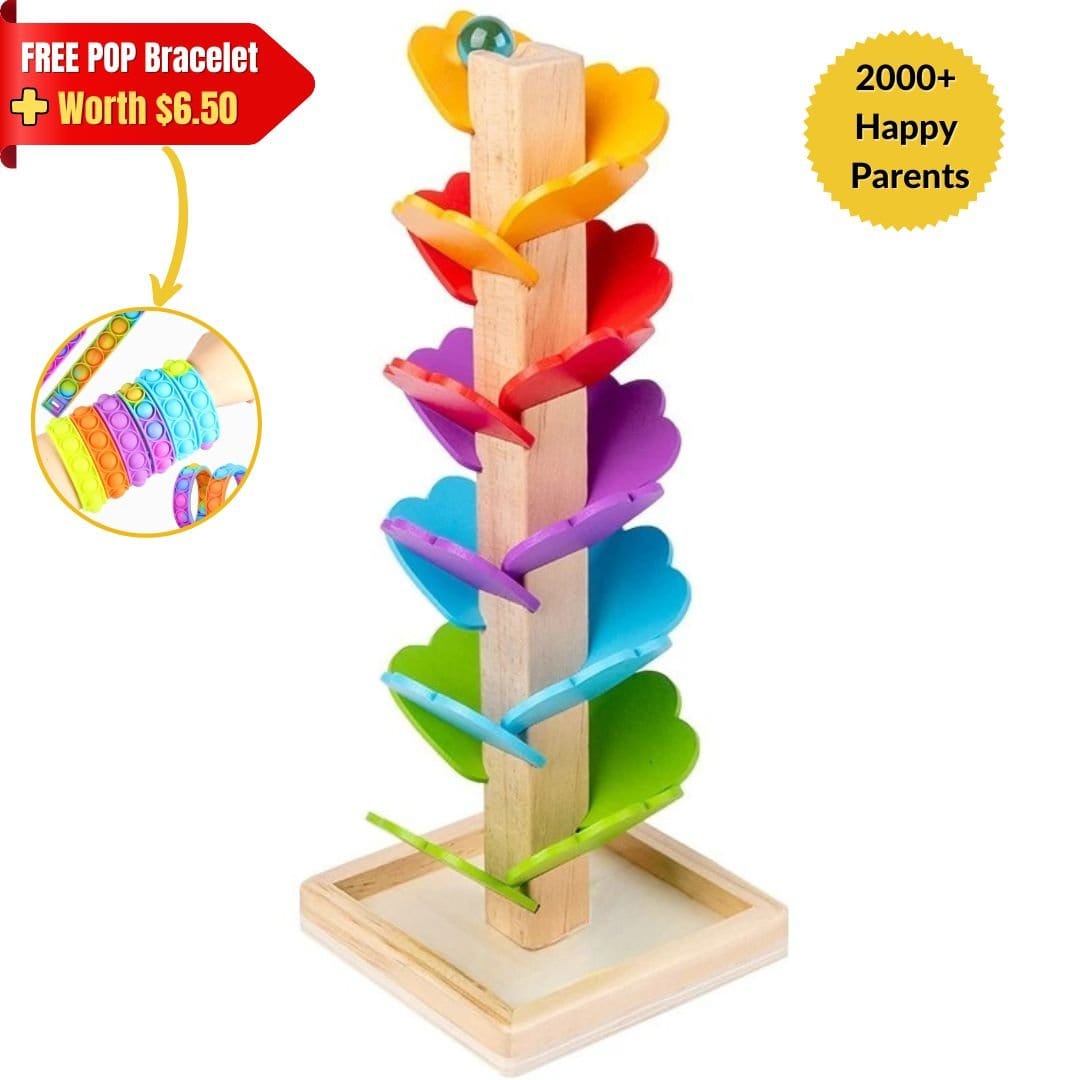 Race&Chase™ - Rainbow Musical Tree Kit + FREE Pop Bracelet - giftlovecanada